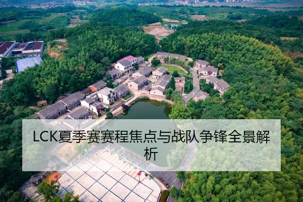 LCK夏季赛赛程焦点与战队争锋全景解析
